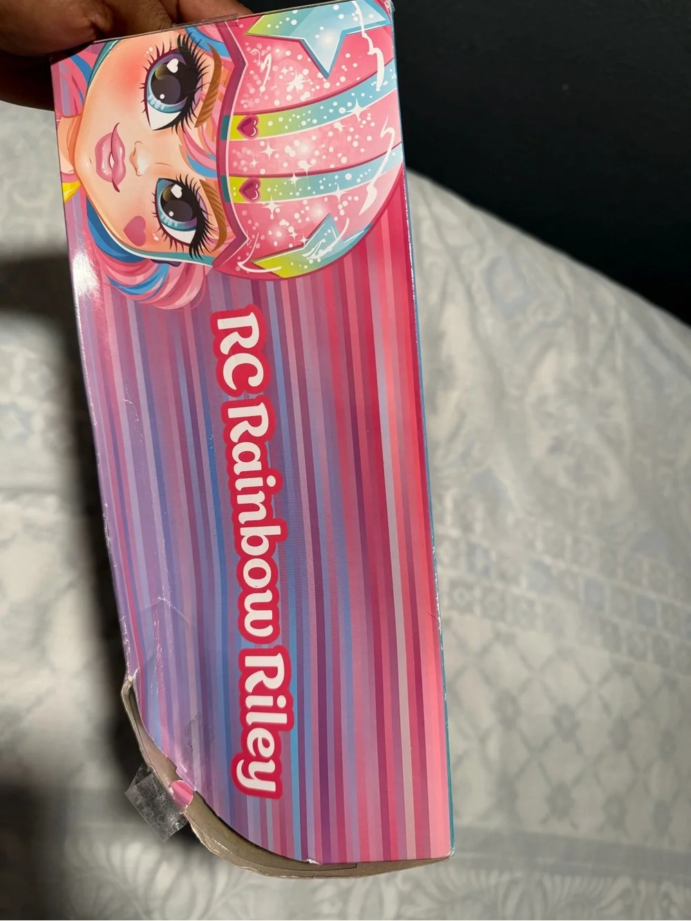 Rock n' Rollerskate RC Rainbow Riley Doll - Pink & Multicolor